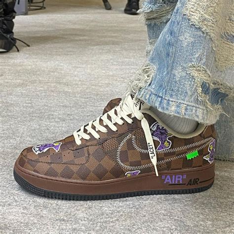 lv x nike air force 1|nike x louis vuitton price.